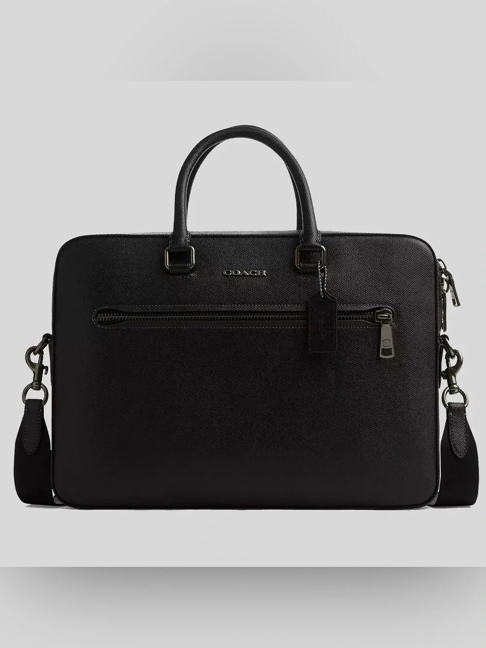 Black Coach Laptop Bag